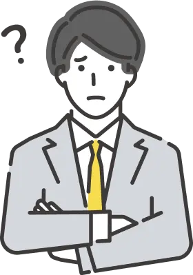 困った男性イラスト